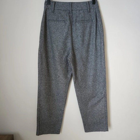 Aritzia Wilfred | Jallade High Rise Wool Cashmere Crop Trouser Pant - Size 4 - Picture 7 of 12